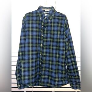 Men’s Plaid Abercrombie Long Sleeve Shirt